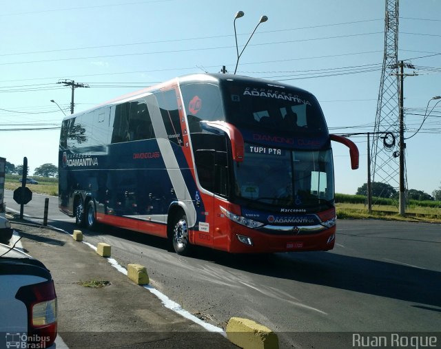 Expresso Adamantina 16010 na cidade de Americana, São Paulo, Brasil, por Ruan Roque. Número da foto: #3942355.