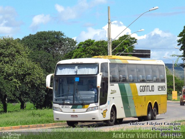 Empresa Gontijo de Transportes 12365 na cidade de Pirapora, Minas Gerais, Brasil, por Andrew Campos. ID da foto: 3942216.