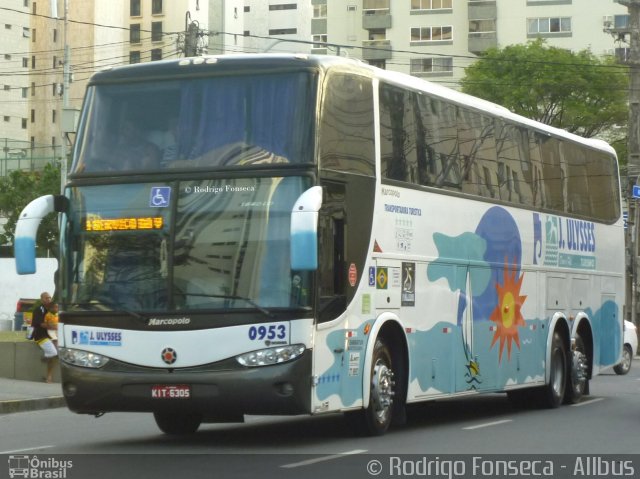 J. Ulysses Turismo 0953 na cidade de Recife, Pernambuco, Brasil, por Rodrigo Fonseca. ID da foto: 3944558.