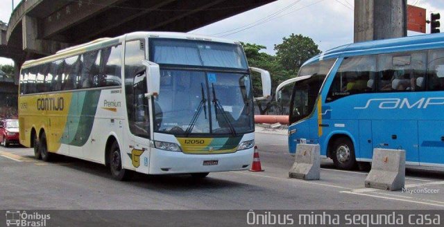 Empresa Gontijo de Transportes 12050 na cidade de Rio de Janeiro, Rio de Janeiro, Brasil, por Estevão Emilio Ronchi. ID da foto: 3944329.