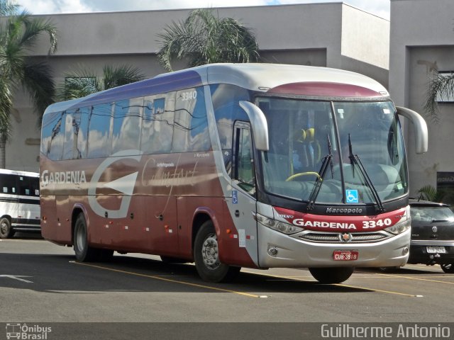 Expresso Gardenia 3340 na cidade de Araxá, Minas Gerais, Brasil, por Guilherme Antonio. Número da foto: #3943912.