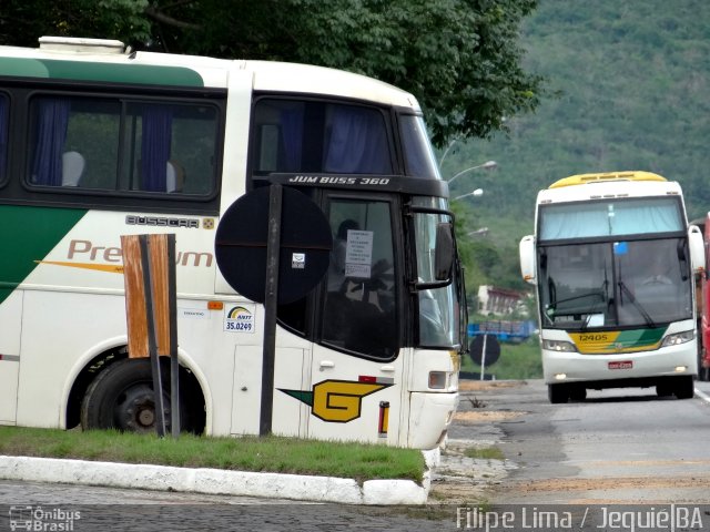 Empresa Gontijo de Transportes 12405 na cidade de Jequié, Bahia, Brasil, por Filipe Lima. Número da foto: #3947135.