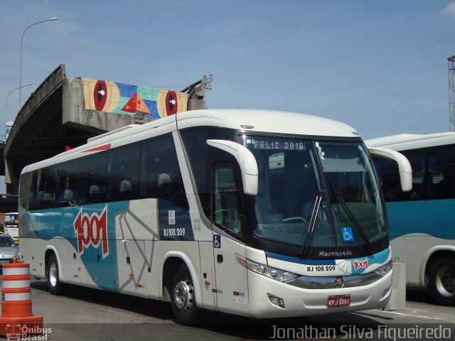 Auto Viação 1001 RJ 108.209 na cidade de Rio de Janeiro, Rio de Janeiro, Brasil, por Jonathan Silva Figueiredo. Número da foto: #3948629.
