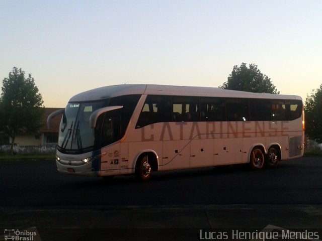 Auto Viação Catarinense 3309 na cidade de Guarapuava, Paraná, Brasil, por Lucas Henrique Mendes. ID da foto: 3948873.