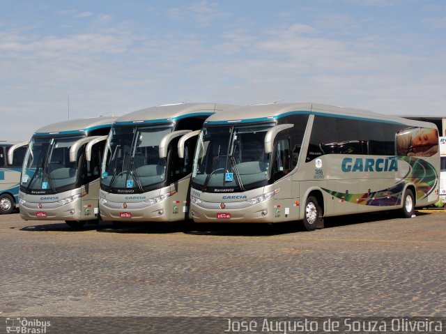 Viação Garcia 7496 na cidade de Londrina, Paraná, Brasil, por José Augusto de Souza Oliveira. Número da foto: #3949466.