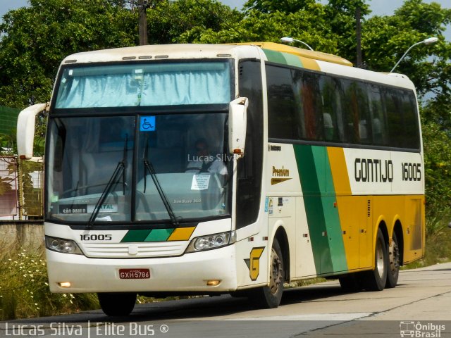 Empresa Gontijo de Transportes 16005 na cidade de Recife, Pernambuco, Brasil, por Lucas Silva. ID da foto: 3950361.