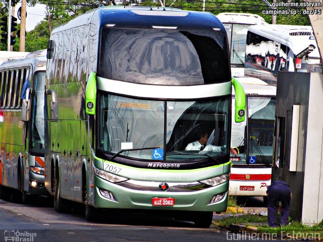 Viação Garcia 7057 na cidade de Campinas, São Paulo, Brasil, por Guilherme Estevan. ID da foto: 3949037.