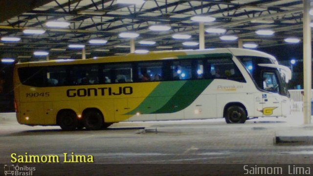 Empresa Gontijo de Transportes 19045 na cidade de Vila Velha, Espírito Santo, Brasil, por Saimom  Lima. Número da foto: #3948512.