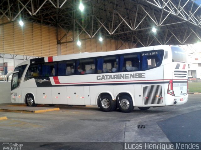 Auto Viação Catarinense 3113 na cidade de Guarapuava, Paraná, Brasil, por Lucas Henrique Mendes. Número da foto: #3948877.
