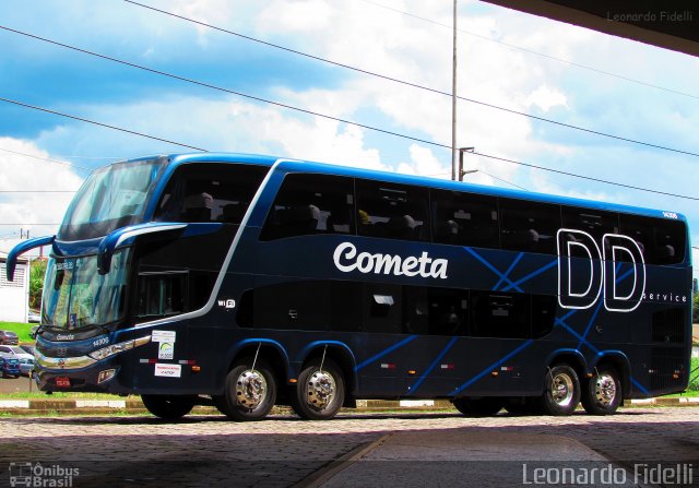 Viação Cometa 14306 na cidade de Araraquara, São Paulo, Brasil, por Leonardo Fidelli. ID da foto: 3950191.