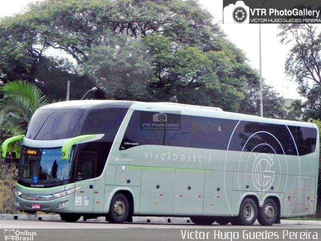 Viação Garcia 7057 na cidade de Maringá, Paraná, Brasil, por Victor Hugo Guedes Pereira. Número da foto: #3951453.