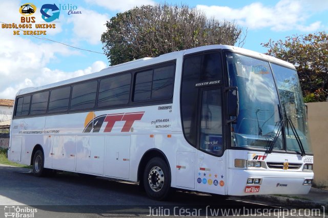 ATT - Atlântico Transportes e Turismo 2000 na cidade de Aracaju, Sergipe, Brasil, por Julio Cesar  Barbosa Martins. Número da foto: #3952841.