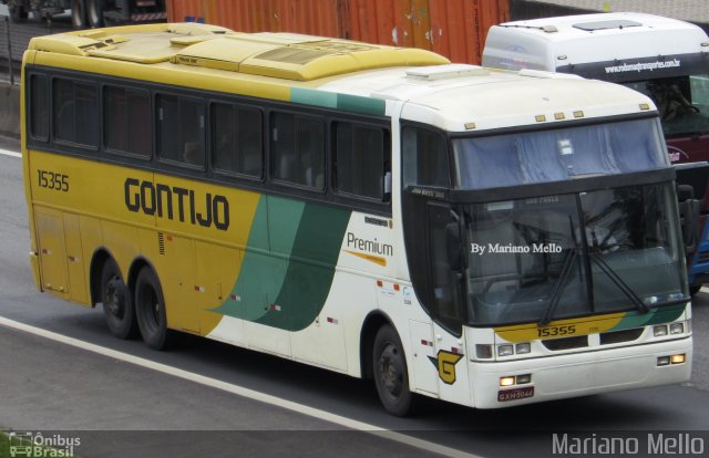 Empresa Gontijo de Transportes 15355 na cidade de Resende, Rio de Janeiro, Brasil, por Mariano Mello. ID da foto: 3951459.