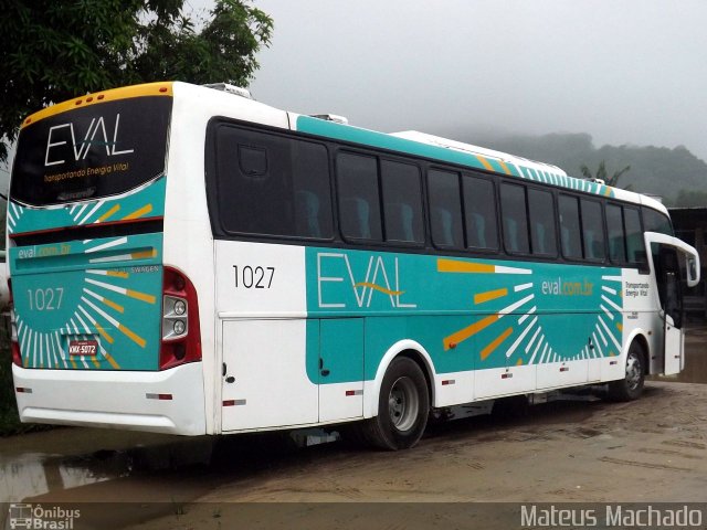 EVAL - Empresa de Viação Angrense 1027 na cidade de Angra dos Reis, Rio de Janeiro, Brasil, por Mateus Machado. Número da foto: #3951069.
