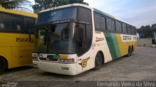 Empresa Gontijo de Transportes 15325 na cidade de Teixeira de Freitas, Bahia, Brasil, por Fernando Vieira da Silva. ID da foto: 3951234.