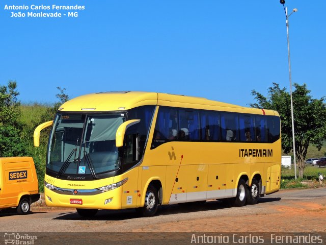 Viação Itapemirim 60511 na cidade de João Monlevade, Minas Gerais, Brasil, por Antonio Carlos Fernandes. ID da foto: 3951077.