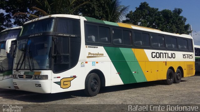 Empresa Gontijo de Transportes 15725 na cidade de Teixeira de Freitas, Bahia, Brasil, por Rafael Cmte Rodonave. ID da foto: 3952478.