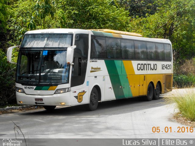 Empresa Gontijo de Transportes 12420 na cidade de Recife, Pernambuco, Brasil, por Lucas Silva. Número da foto: #3951666.