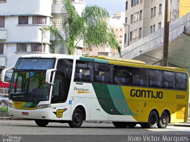 Empresa Gontijo de Transportes 12100 na cidade de Belo Horizonte, Minas Gerais, Brasil, por João Victor Marques. Número da foto: #3952030.