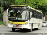 Transporte Estrela Azul A55095 na cidade de Rio de Janeiro, Rio de Janeiro, Brasil, por Renan Vieira. Número da foto: #3951363.