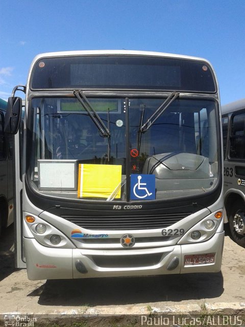 Empresa Auto Viação Massayó 6229 na cidade de Maceió, Alagoas, Brasil, por Paulo Lucas. Número da foto: #3953717.