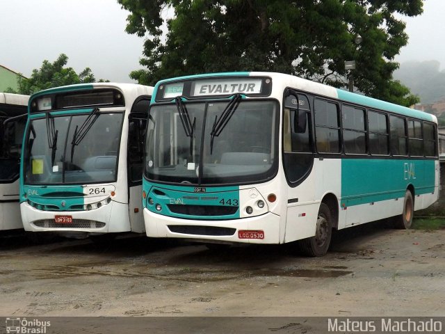 EVAL - Empresa de Viação Angrense 443 na cidade de Angra dos Reis, Rio de Janeiro, Brasil, por Mateus Machado. Número da foto: #3953748.