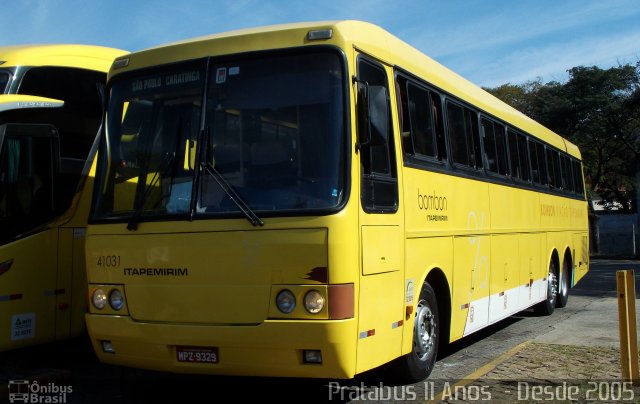 Viação Itapemirim 41031 na cidade de São Paulo, São Paulo, Brasil, por Cristiano Soares da Silva. ID da foto: 3954774.