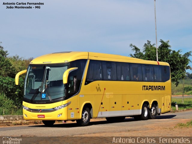 Viação Itapemirim 60673 na cidade de João Monlevade, Minas Gerais, Brasil, por Antonio Carlos Fernandes. ID da foto: 3954550.