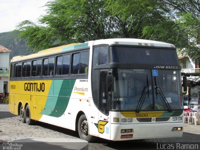 Empresa Gontijo de Transportes 11500 na cidade de Serra Talhada, Pernambuco, Brasil, por Lucas Ramon. ID da foto: 3956222.