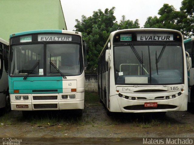 EVAL - Empresa de Viação Angrense 63 na cidade de Angra dos Reis, Rio de Janeiro, Brasil, por Mateus Machado. Número da foto: #3956167.