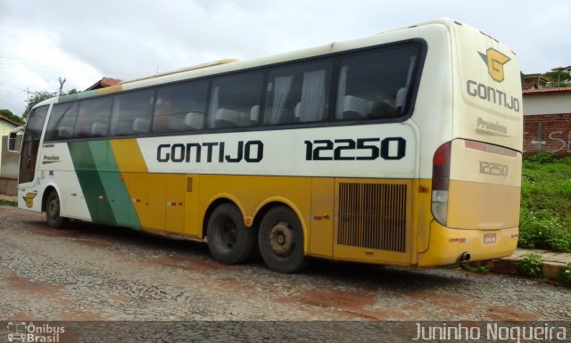 Empresa Gontijo de Transportes 12250 na cidade de Araçuaí, Minas Gerais, Brasil, por Juninho Nogueira. ID da foto: 3955624.