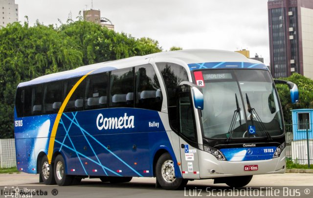 Viação Cometa 15103 na cidade de Curitiba, Paraná, Brasil, por Luiz Scarabotto . Número da foto: #3891750.