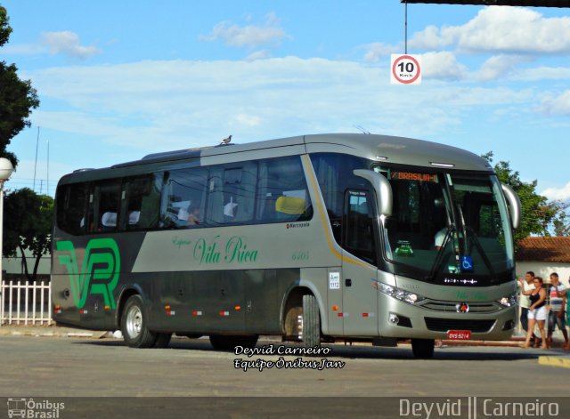 Expresso Vila Rica 6405 na cidade de Januária, Minas Gerais, Brasil, por Jardel Silva. Número da foto: #3892262.
