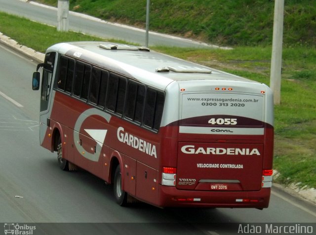 Expresso Gardenia 4055 na cidade de Belo Horizonte, Minas Gerais, Brasil, por Adão Raimundo Marcelino. ID da foto: 3892074.