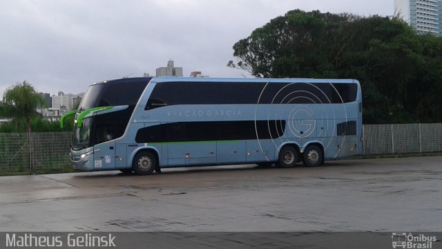 Viação Garcia 8641 na cidade de Curitiba, Paraná, Brasil, por Matheus Gelinsk. ID da foto: 3892084.