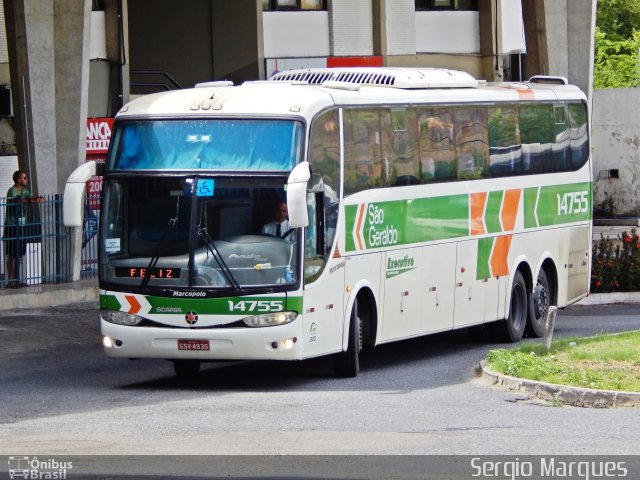Cia. São Geraldo de Viação 14755 na cidade de Aracaju, Sergipe, Brasil, por Sergio Marques . Número da foto: #3891203.