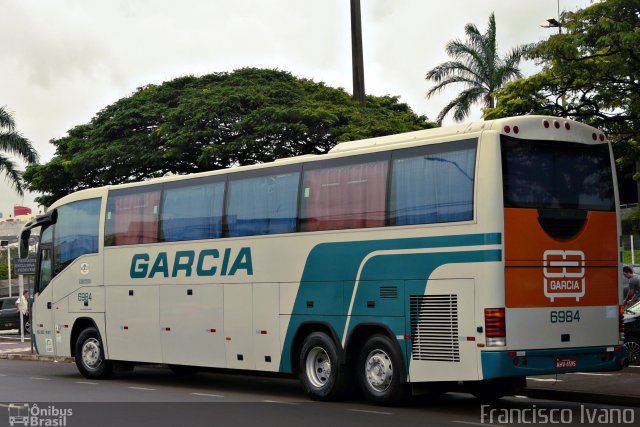 Viação Garcia 6984 na cidade de Londrina, Paraná, Brasil, por Francisco Ivano. Número da foto: #3890184.