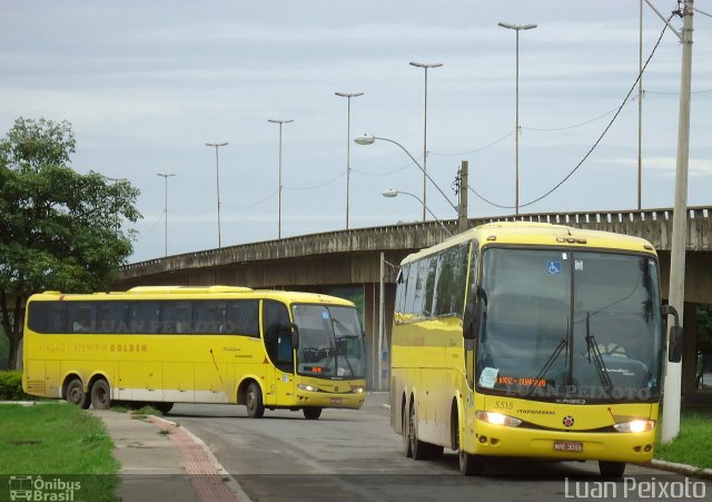 Viação Itapemirim 5515 na cidade de Vitória, Espírito Santo, Brasil, por Luan Peixoto. ID da foto: 3891723.