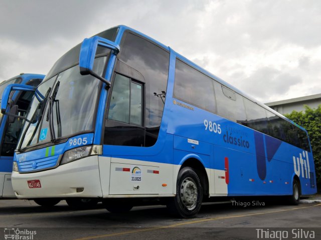 UTIL - União Transporte Interestadual de Luxo 9805 na cidade de Brasília, Distrito Federal, Brasil, por Thiago Silva . Número da foto: #3890080.