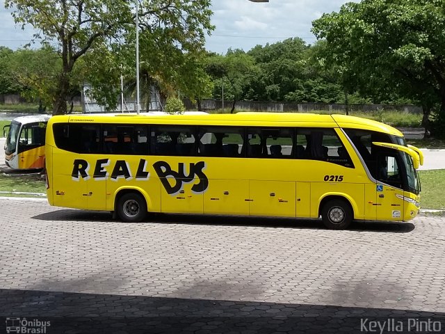 Expresso Real Bus 0215 na cidade de João Pessoa, Paraíba, Brasil, por Keylla Pinto. Número da foto: #3890357.