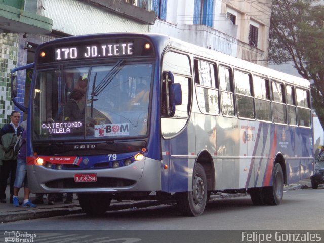 Empresa de Transportes Publix 79 na cidade de São Caetano do Sul, São Paulo, Brasil, por Felipe Gonzales. ID da foto: 3892994.