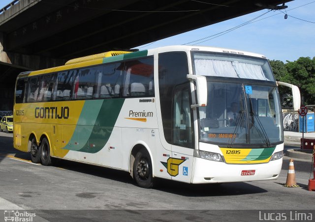 Empresa Gontijo de Transportes 12815 na cidade de Rio de Janeiro, Rio de Janeiro, Brasil, por Lucas Lima. Número da foto: #3959065.