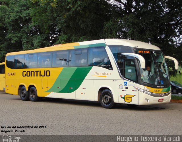 Empresa Gontijo de Transportes 19160 na cidade de São Paulo, São Paulo, Brasil, por Rogério Teixeira Varadi. Número da foto: #3957764.