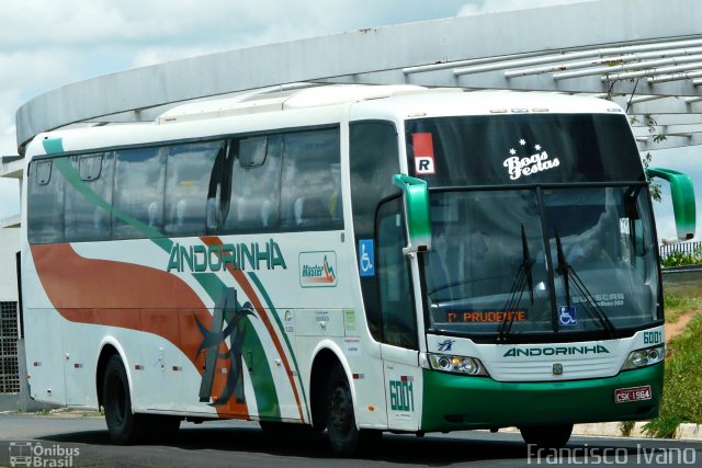 Empresa de Transportes Andorinha 6001 na cidade de Marília, São Paulo, Brasil, por Francisco Ivano. Número da foto: #3957956.