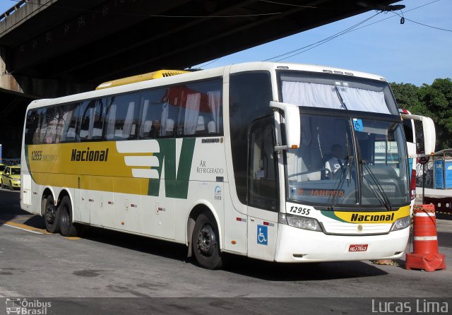 Viação Nacional 12955 na cidade de Rio de Janeiro, Rio de Janeiro, Brasil, por Lucas Lima. Número da foto: #3959055.