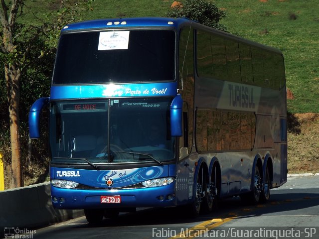 Turissul Catarinense Turismo 12007 na cidade de Aparecida, São Paulo, Brasil, por Fabio Alcantara. Número da foto: #3958574.
