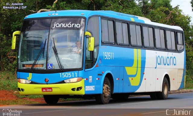 Januária Transporte e Turismo 150511 na cidade de Brasília, Distrito Federal, Brasil, por Clovis Junior. Número da foto: #3958739.
