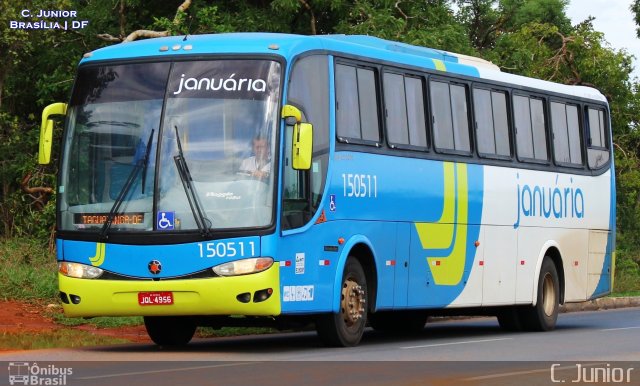 Januária Transporte e Turismo 150511 na cidade de Brasília, Distrito Federal, Brasil, por Clovis Junior. ID da foto: 3958739.