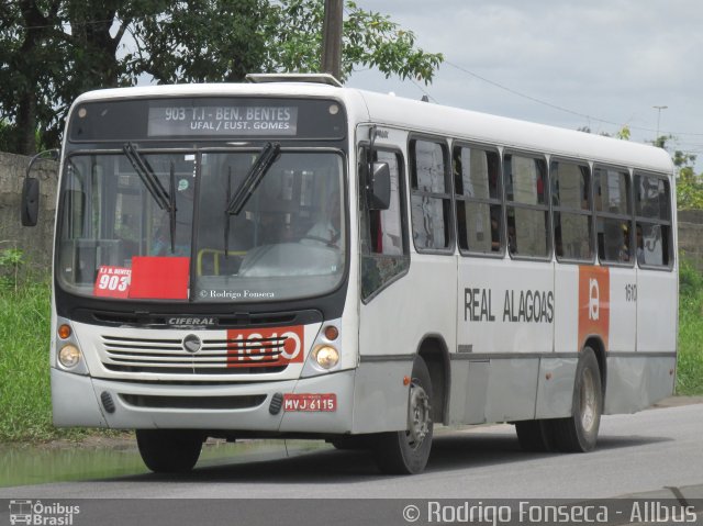 Real Alagoas de Viação 1610 na cidade de Maceió, Alagoas, Brasil, por Rodrigo Fonseca. Número da foto: #3958081.