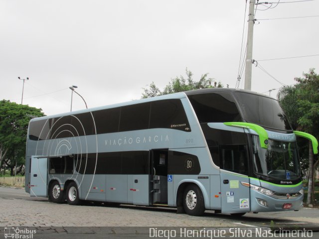 Viação Garcia 8911 na cidade de São Paulo, São Paulo, Brasil, por Diego Henrique. Número da foto: #3958749.